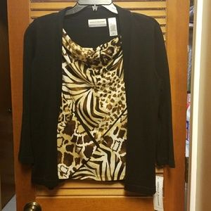 NWT Alfred Dunner top, size PS